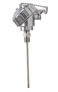 Thermocouple probe calibration for industrial oxidizer temperature monitoring